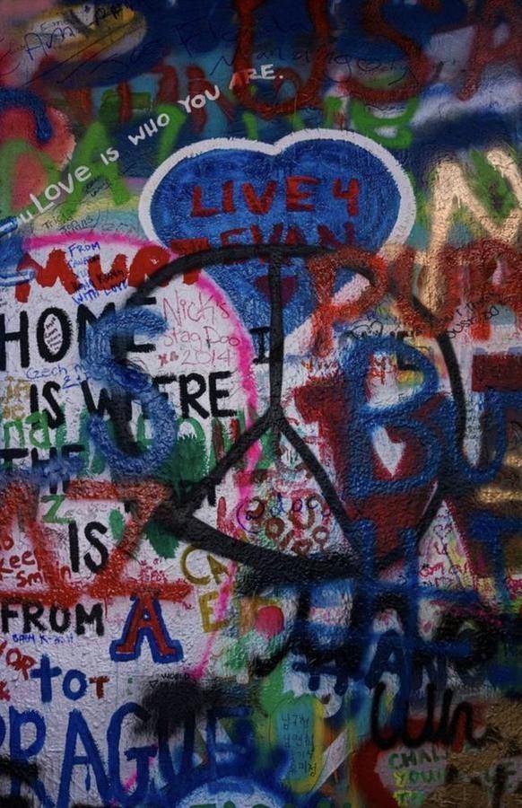 Love Is Who You Are, John Lennon Wall, Prague