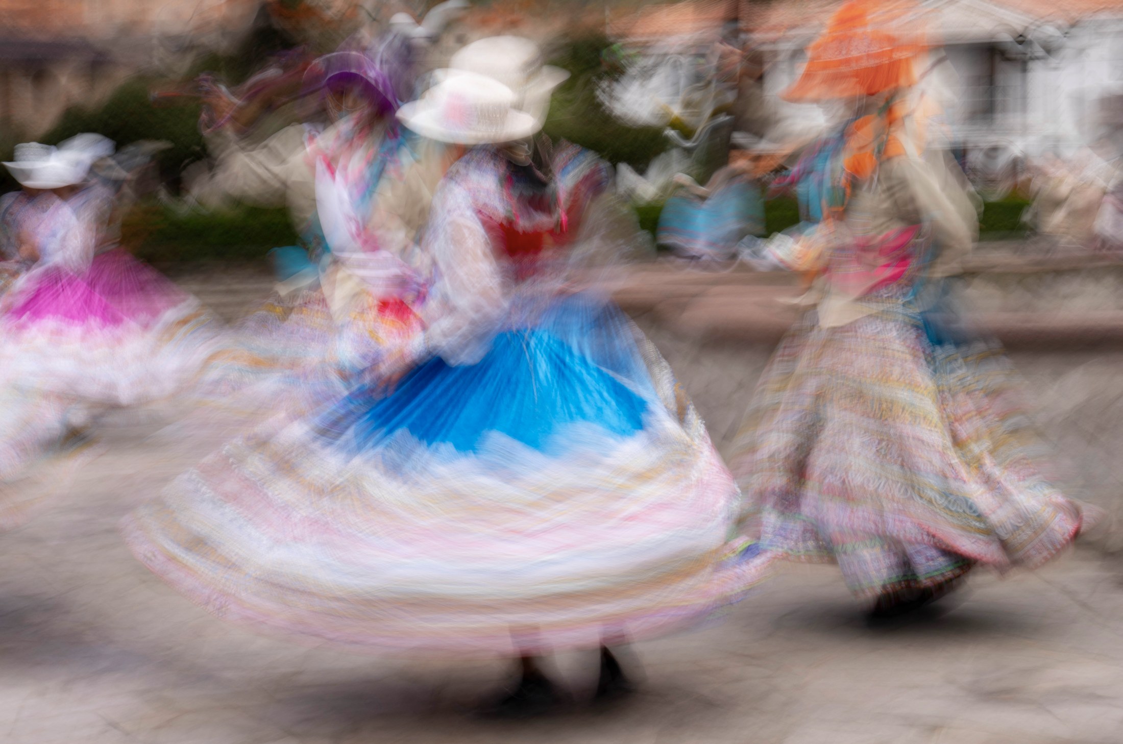 Folk Dancers, Peru