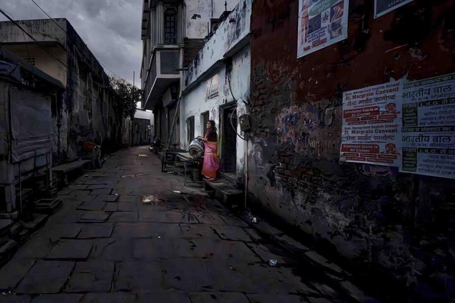 Woman on Street, Varanasi