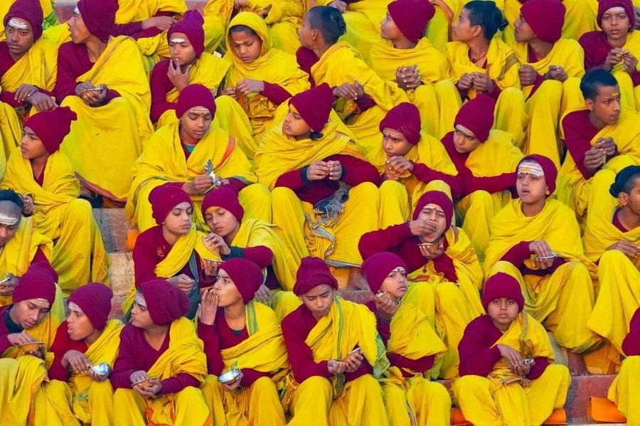 Young Monks in Training, Varanasi